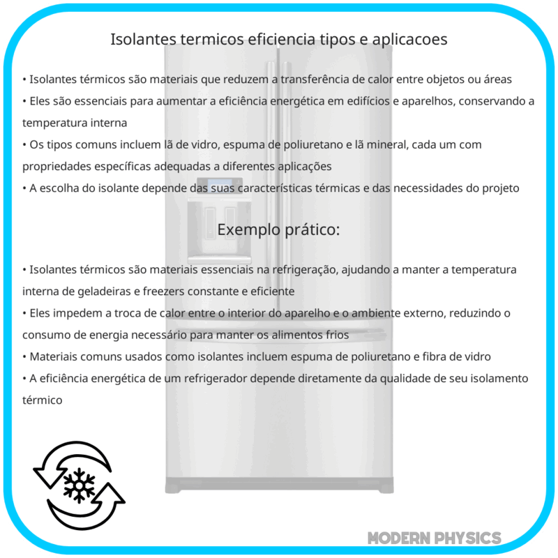 Isolantes Térmicos | Eficiência, Tipos e Aplicações