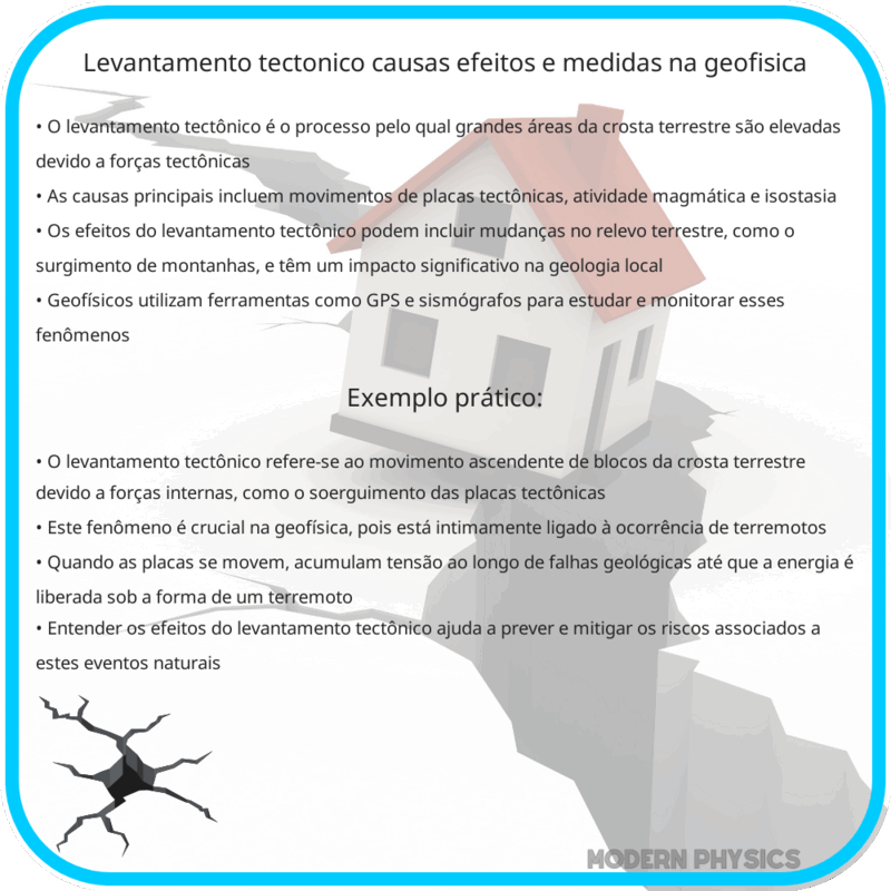 Levantamento Tectônico: Causas, Efeitos e Medidas na Geofísica