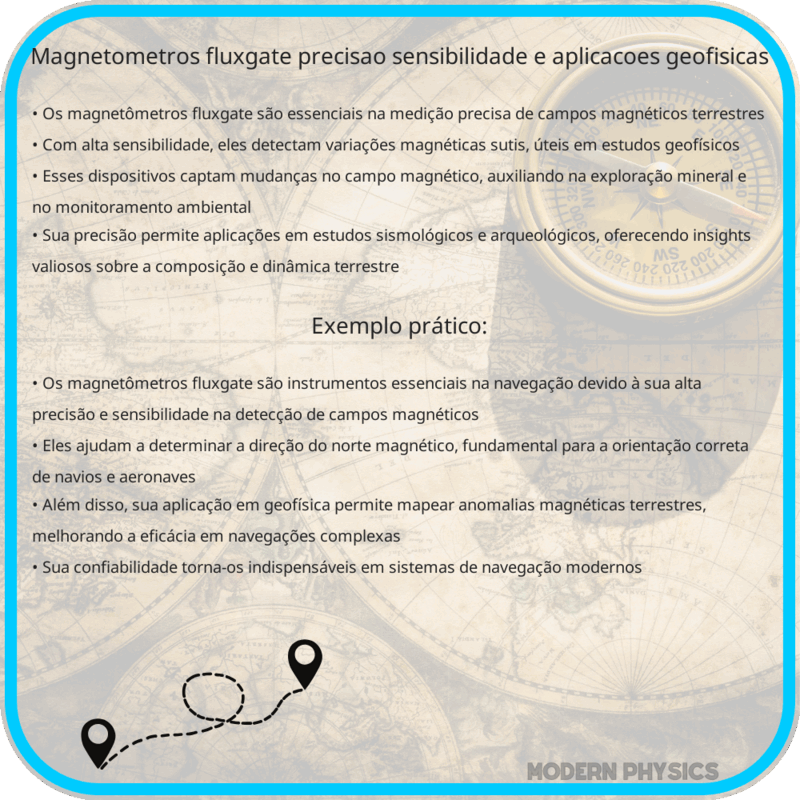 Magnetômetros Fluxgate | Precisão, Sensibilidade e Aplicações Geofísicas