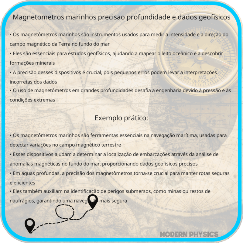 Magnetômetros Marinhos | Precisão, Profundidade e Dados Geofísicos