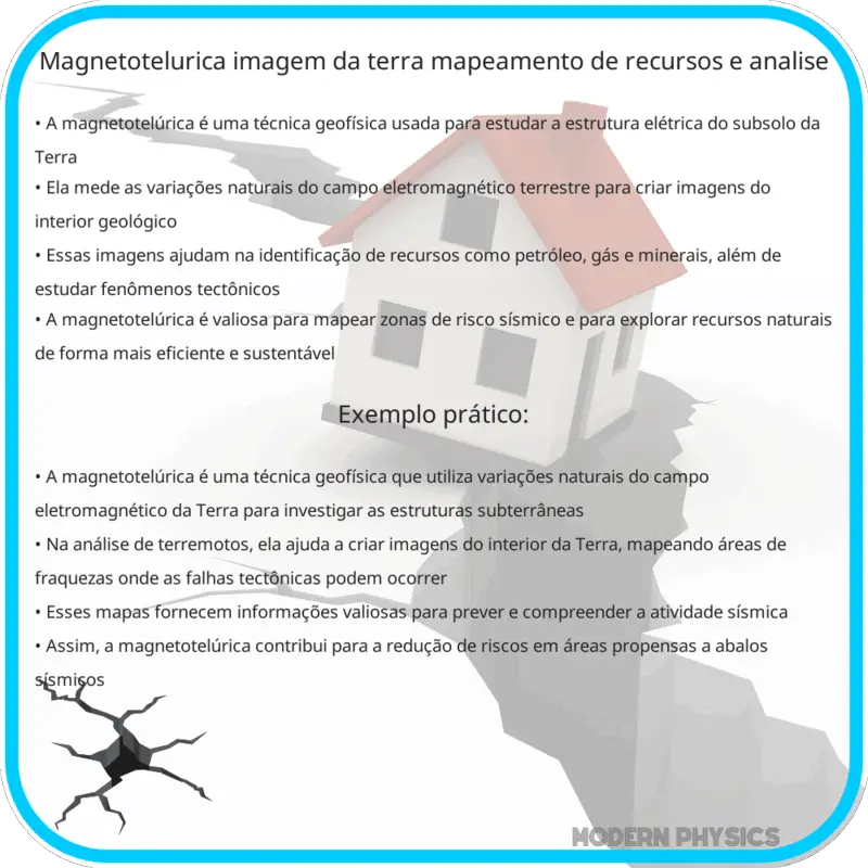 Magnetotelúrica | Imagem da Terra, Mapeamento de Recursos e Análise