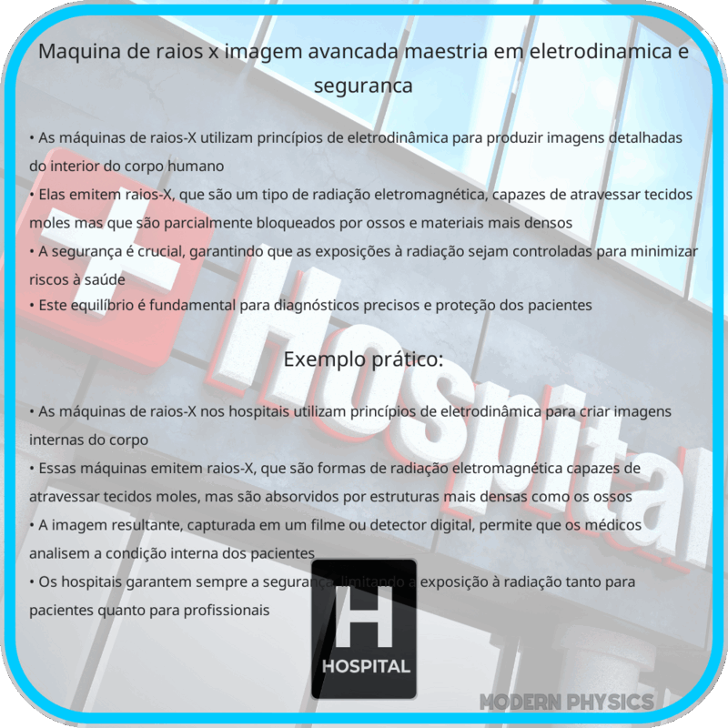 Máquina de Raios-X | Imagem Avançada, Maestria em Eletrodinâmica e Segurança