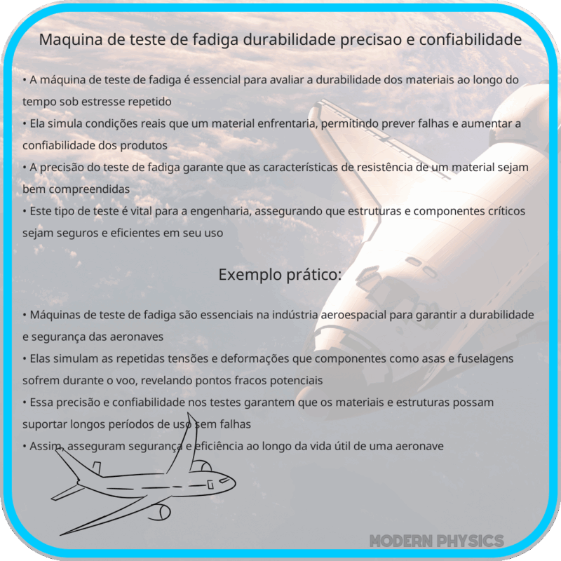 Máquina de Teste de Fadiga | Durabilidade, Precisão e Confiabilidade