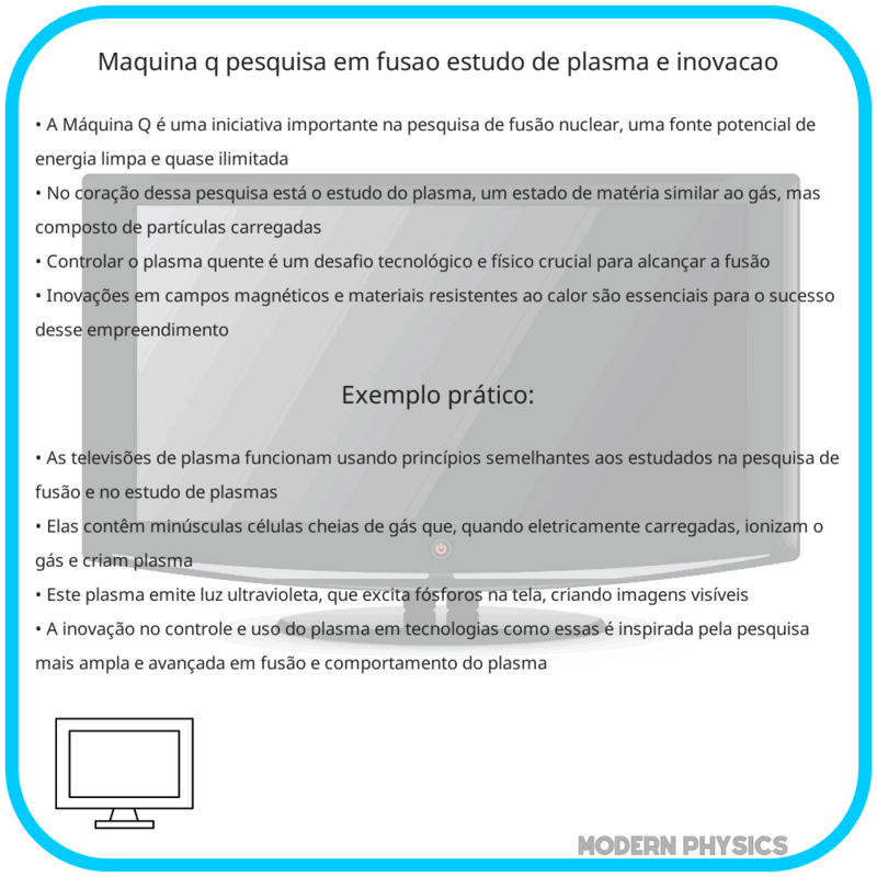 Máquina Q | Pesquisa em Fusão, Estudo de Plasma e Inovação