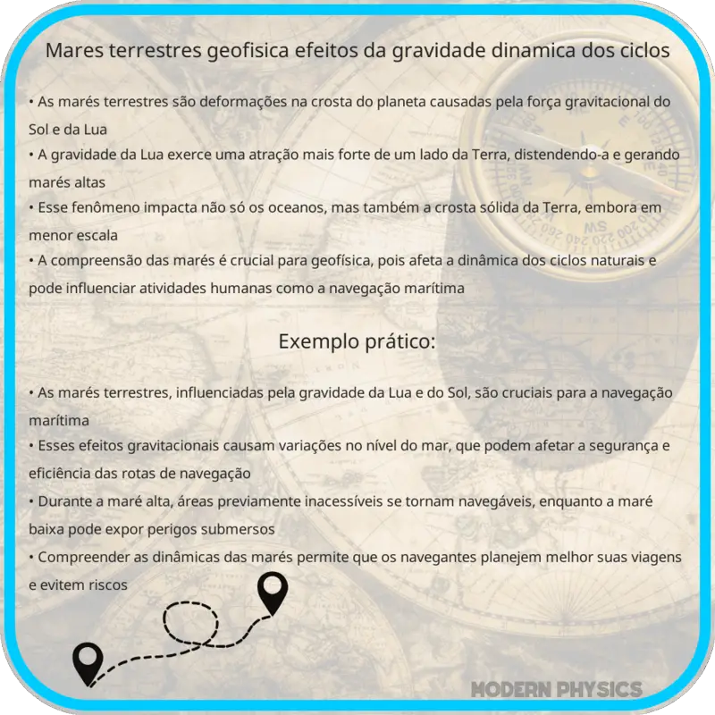 Marés Terrestres | Geofísica, Efeitos da Gravidade & Dinâmica dos Ciclos