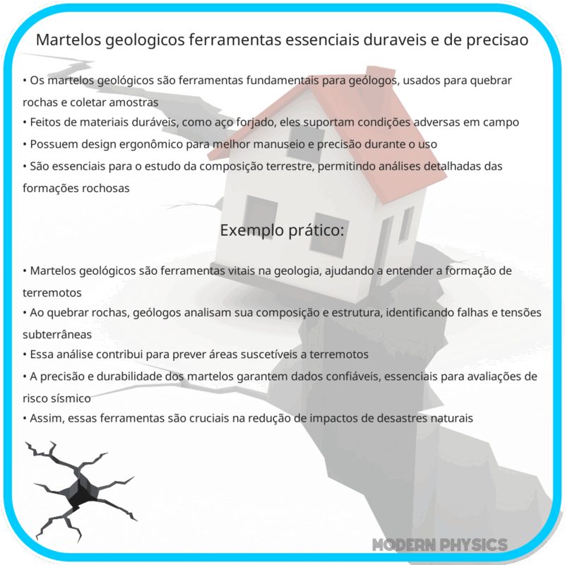 Martelos Geológicos | Ferramentas Essenciais, Duráveis e de Precisão