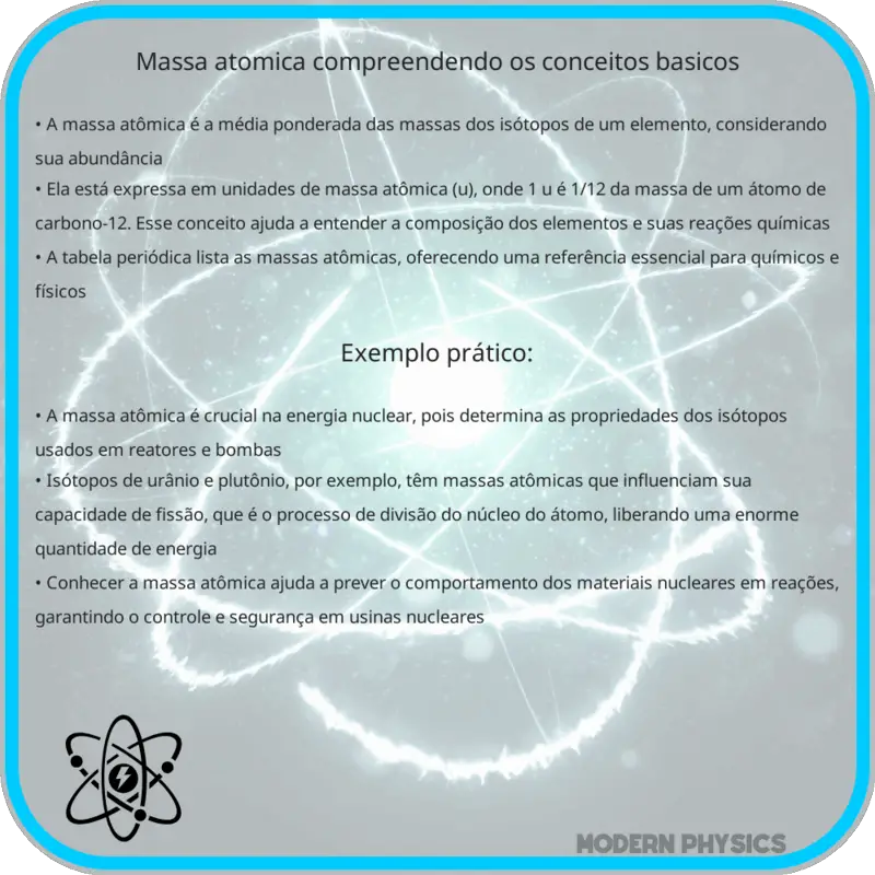 Massa Atômica | Compreendendo os Conceitos Básicos