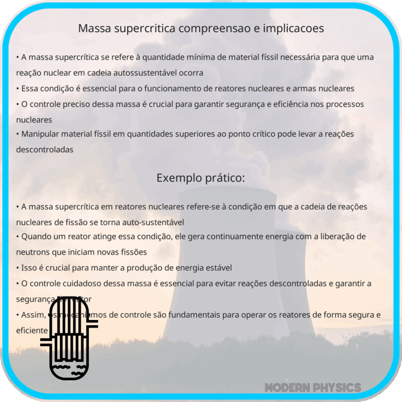 Massa Supercrítica | Compreensão e Implicações