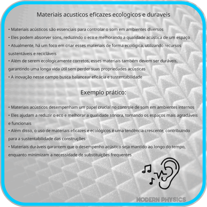 Materiais Acústicos: Eficazes, Ecológicos e Duráveis