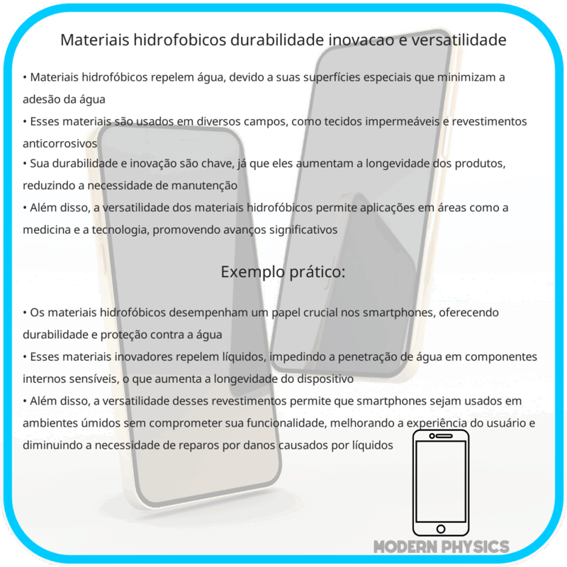Materiais Hidrofóbicos | Durabilidade, Inovação e Versatilidade