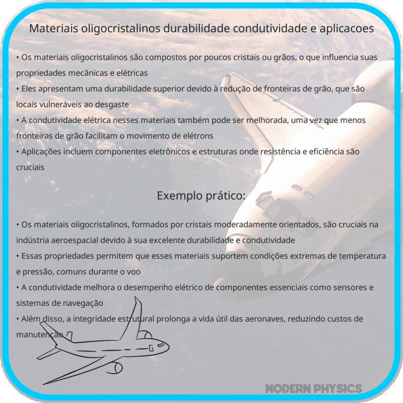 Materiais Oligocristalinos | Durabilidade, Condutividade e Aplicações