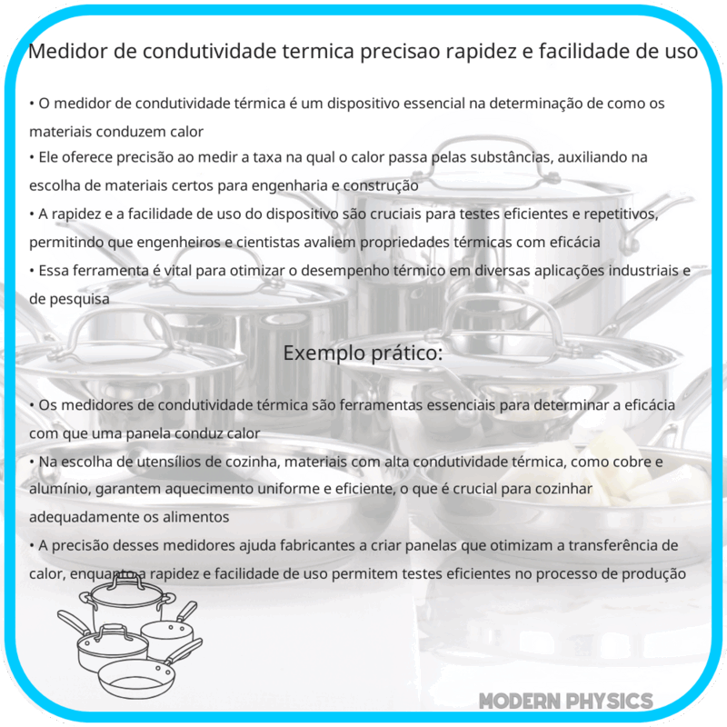 Medidor de Condutividade Térmica | Precisão, Rapidez e Facilidade de Uso