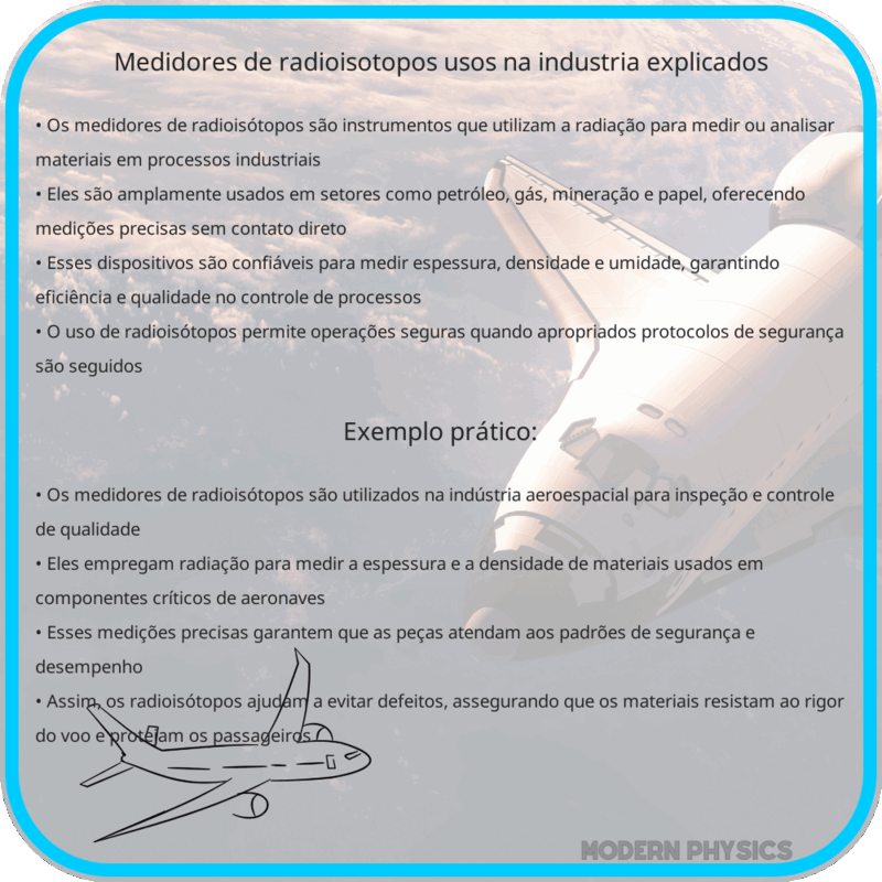 Medidores de Radioisótopos | Usos na Indústria Explicados