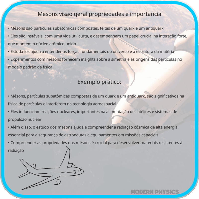 Mésons | Visão Geral, Propriedades e Importância