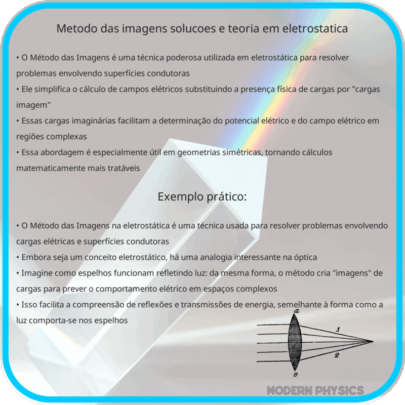 Método das Imagens: Soluções e Teoria em Eletrostática