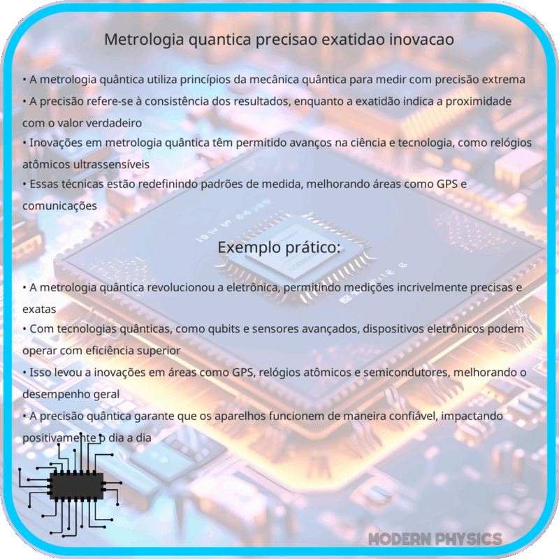 Metrologia Quântica | Precisão, Exatidão & Inovação