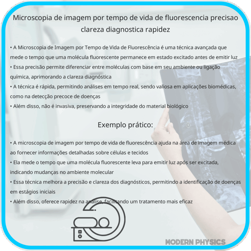 Microscopia de Imagem por Tempo de Vida de Fluorescência | Precisão, Clareza Diagnóstica & Rapidez