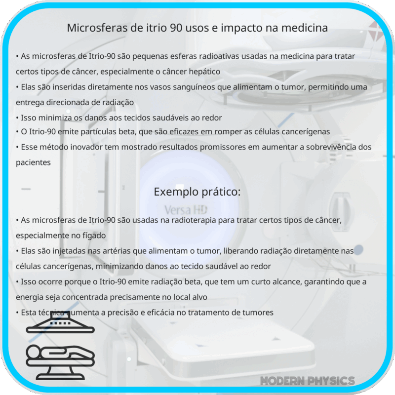 Microsferas de Itrio-90 | Usos e Impacto na Medicina