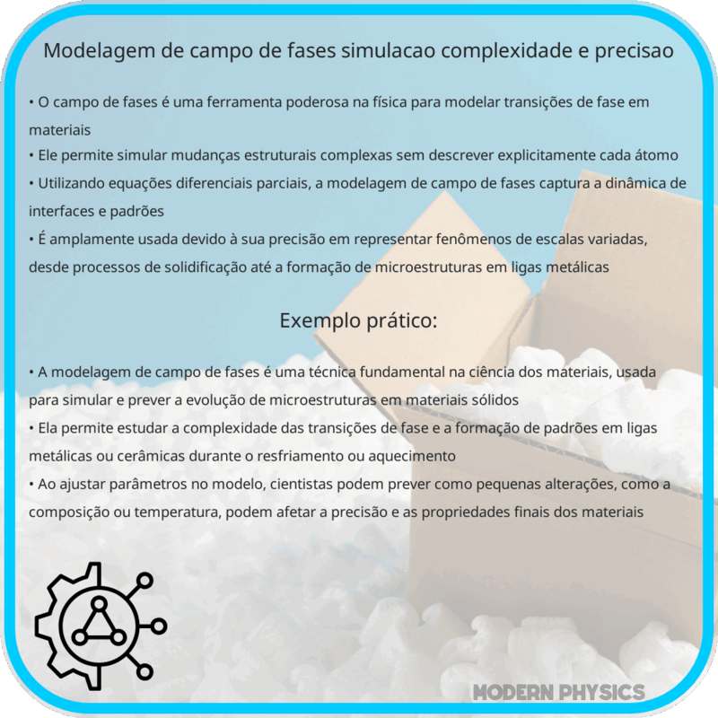 Modelagem de Campo de Fases | Simulação, Complexidade e Precisão