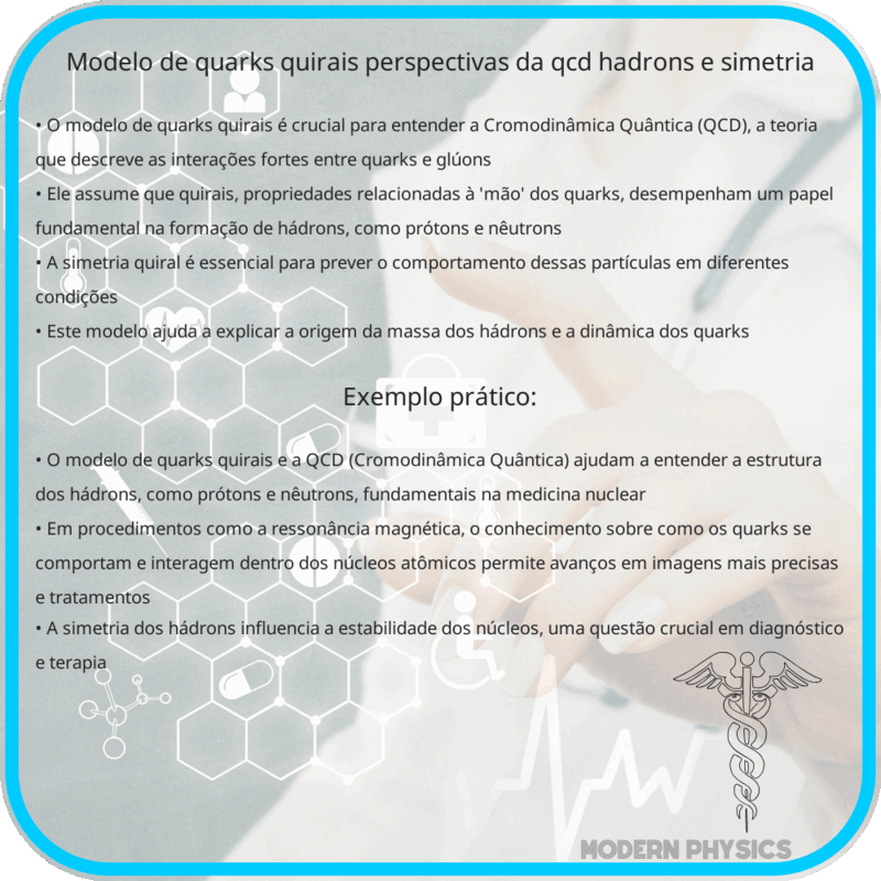 Modelo de Quarks Quirais | Perspectivas da QCD, Hádrons e Simetria
