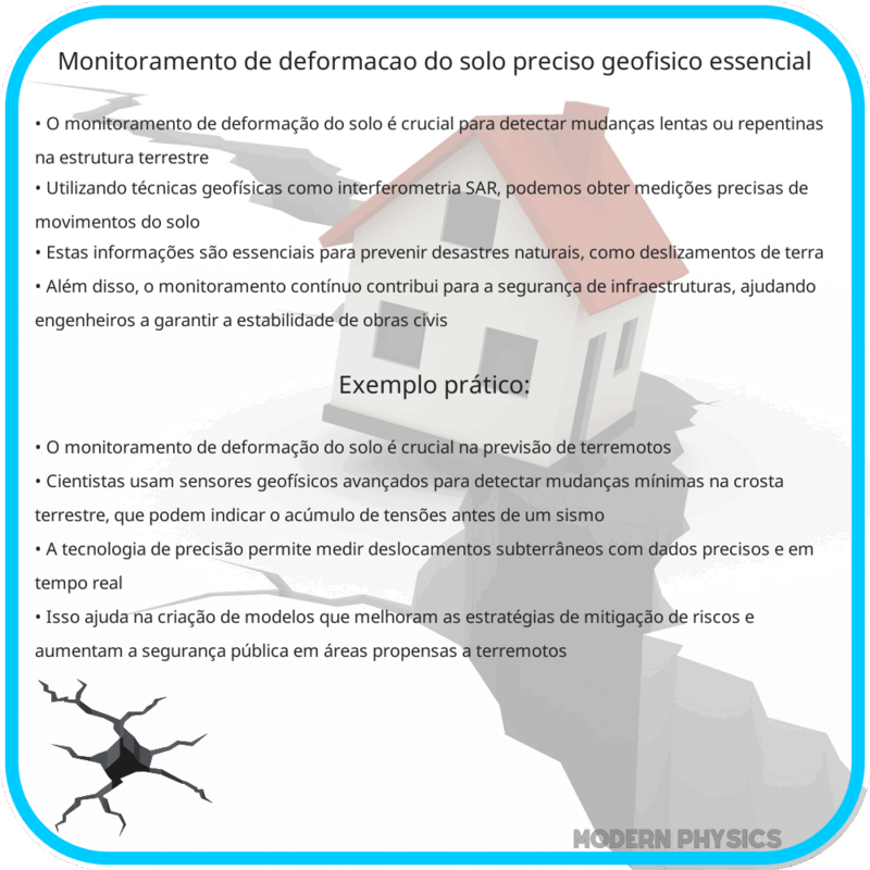 Monitoramento de Deformação do Solo | Preciso, Geofísico & Essencial