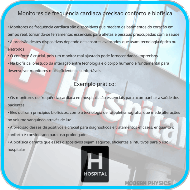 Monitores de Frequência Cardíaca | Precisão, Conforto e Biofísica
