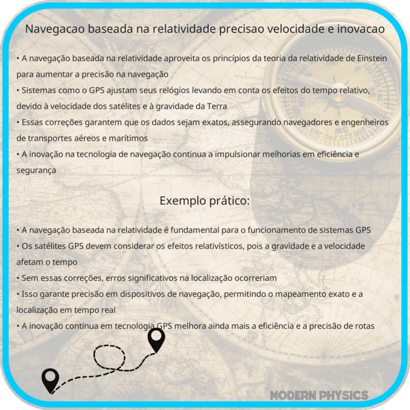 Navegação Baseada na Relatividade | Precisão, Velocidade e Inovação
