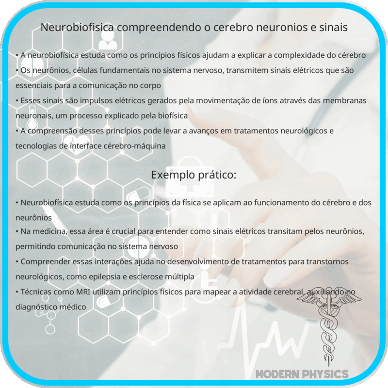 Neurobiofísica: Compreendendo o Cérebro, Neurônios e Sinais