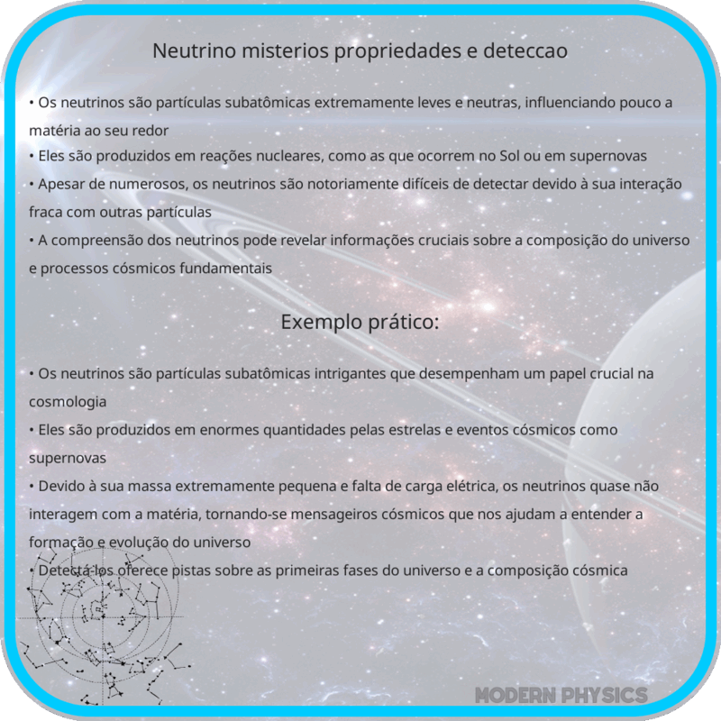 Neutrino | Mistérios, Propriedades e Detecção