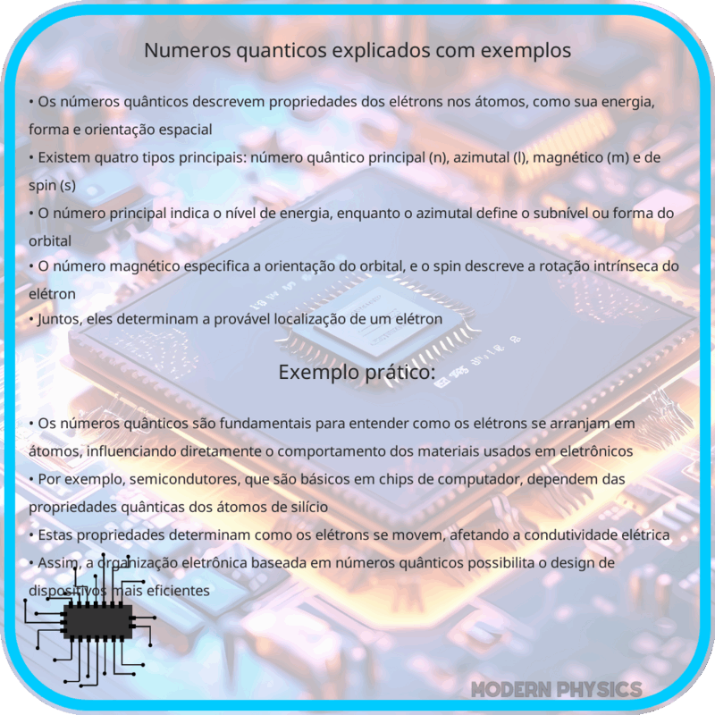 Números Quânticos | Explicados com Exemplos