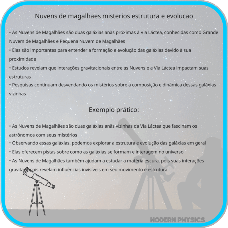 Nuvens de Magalhães | Mistérios, Estrutura e Evolução