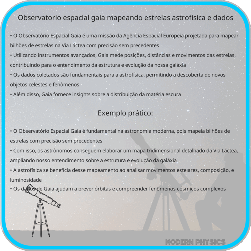 Observatório Espacial Gaia | Mapeando Estrelas, Astrofísica e Dados
