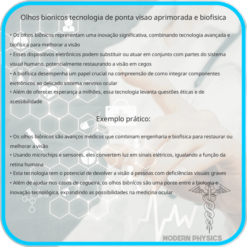Olhos Biônicos | Tecnologia de Ponta, Visão Aprimorada e Biofísica
