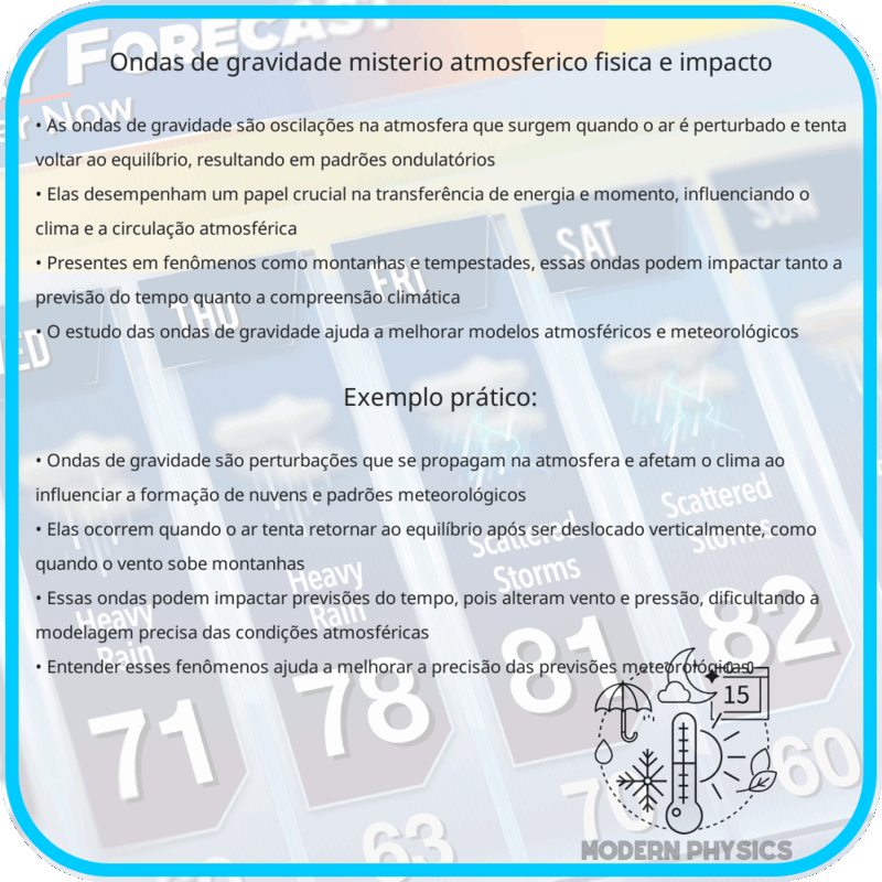 Ondas de Gravidade | Mistério Atmosférico, Física e Impacto