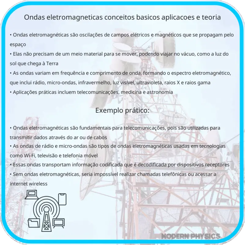 Ondas Eletromagnéticas | Conceitos Básicos, Aplicações e Teoria