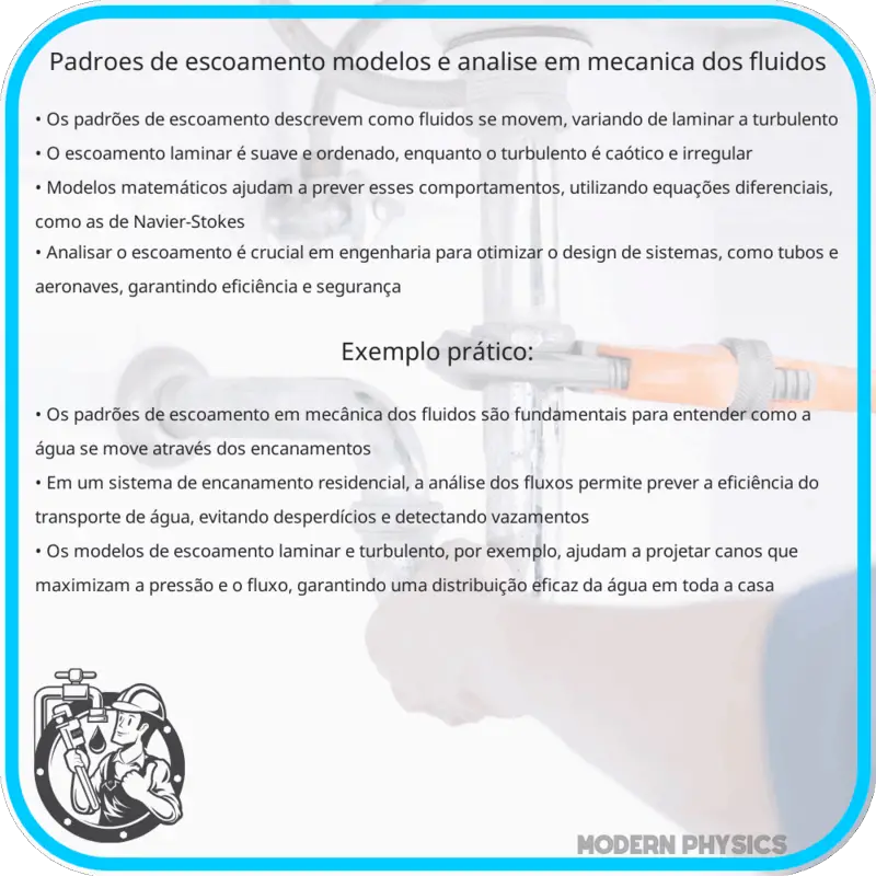 Padrões de Escoamento | Modelos e Análise em Mecânica dos Fluidos