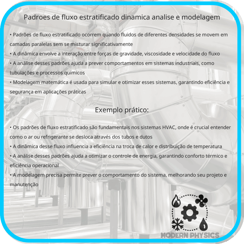 Padrões de Fluxo Estratificado | Dinâmica, Análise e Modelagem
