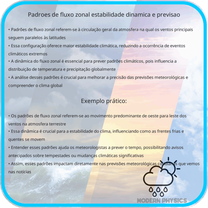 Padrões de Fluxo Zonal | Estabilidade, Dinâmica e Previsão