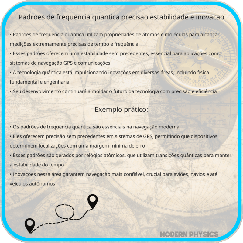 Padrões de Frequência Quântica | Precisão, Estabilidade e Inovação