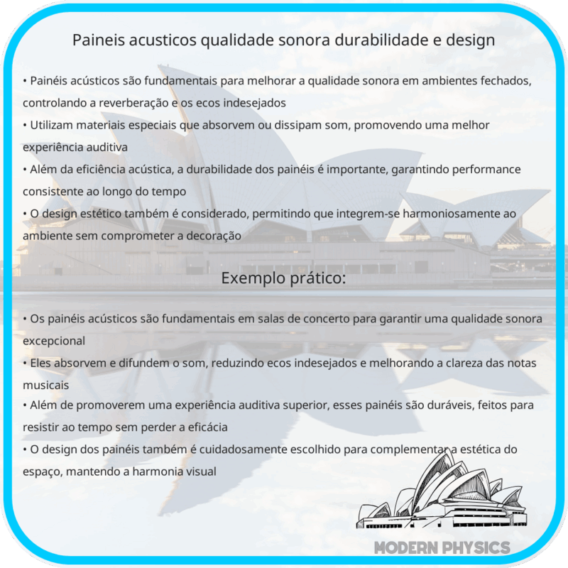 Painéis Acústicos | Qualidade Sonora, Durabilidade e Design