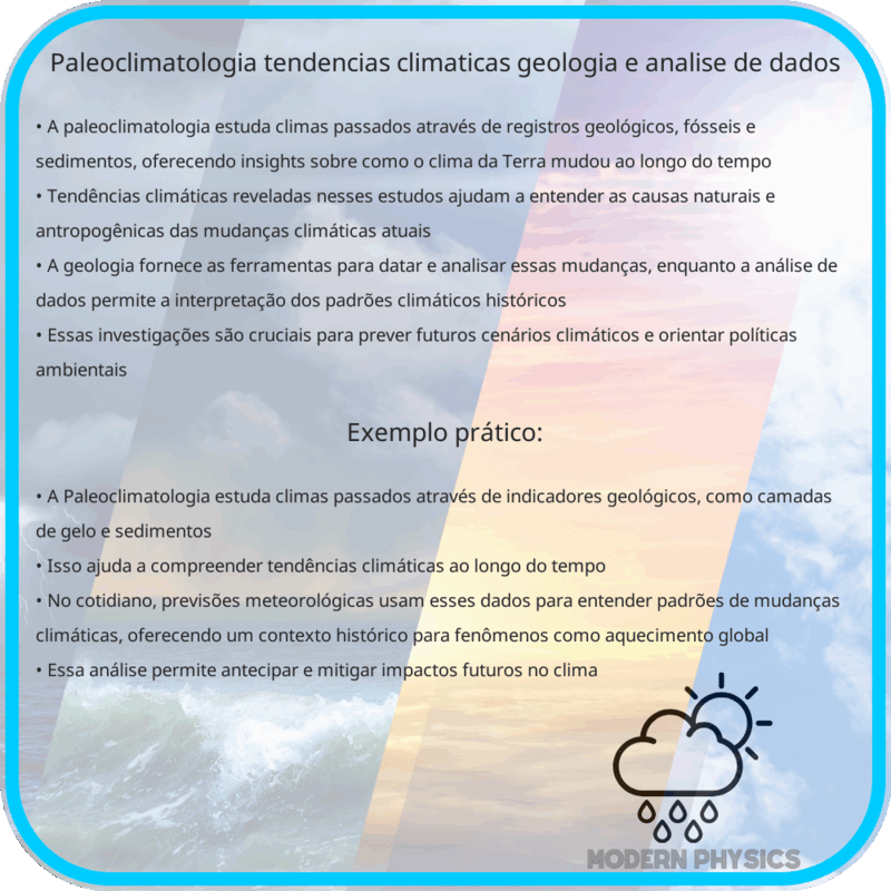 Paleoclimatologia | Tendências Climáticas, Geologia e Análise de Dados