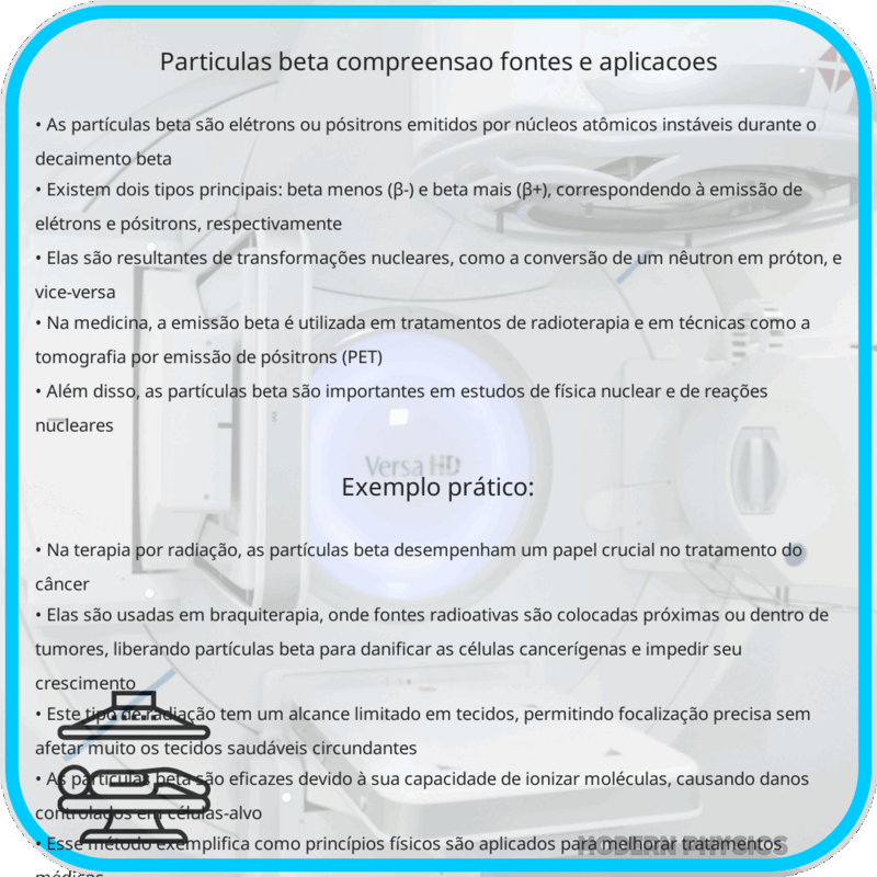 Partículas Beta | Compreensão, Fontes e Aplicações