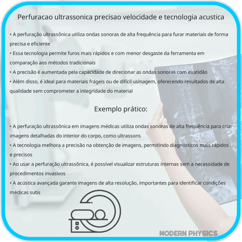 Perfuração Ultrassônica: Precisão, Velocidade e Tecnologia Acústica
