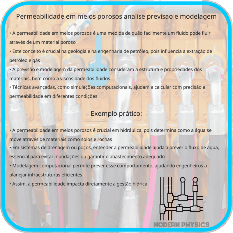 Permeabilidade em Meios Porosos | Análise, Previsão e Modelagem
