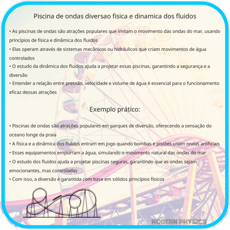 Piscina de Ondas | Diversão, Física e Dinâmica dos Fluidos