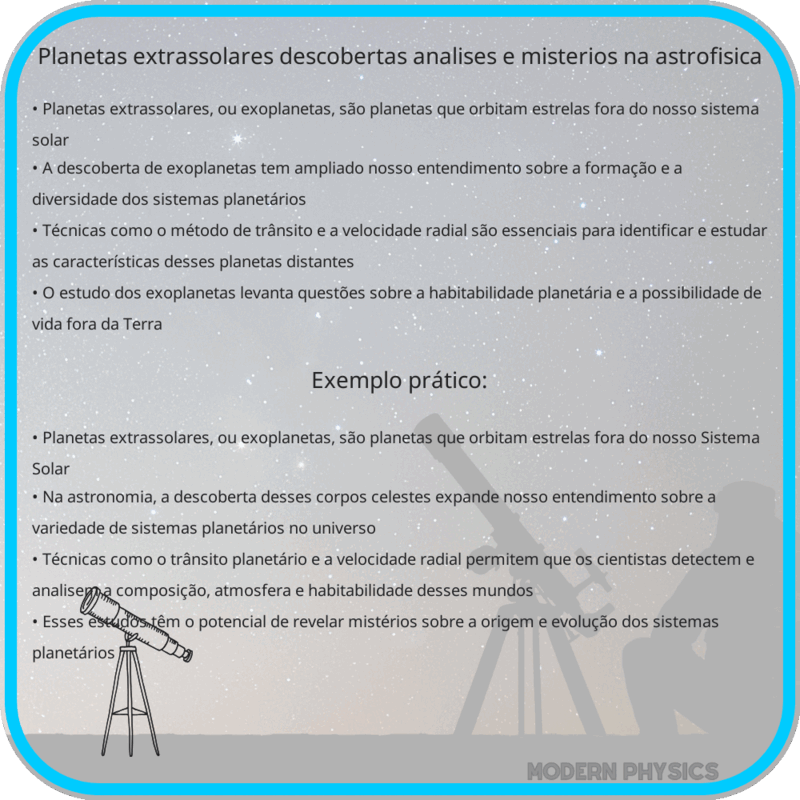 Planetas Extrassolares | Descobertas, Análises e Mistérios na Astrofísica
