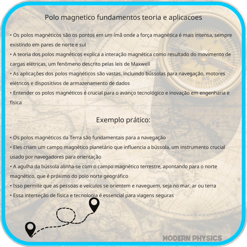 Polo Magnético | Fundamentos, Teoria e Aplicações