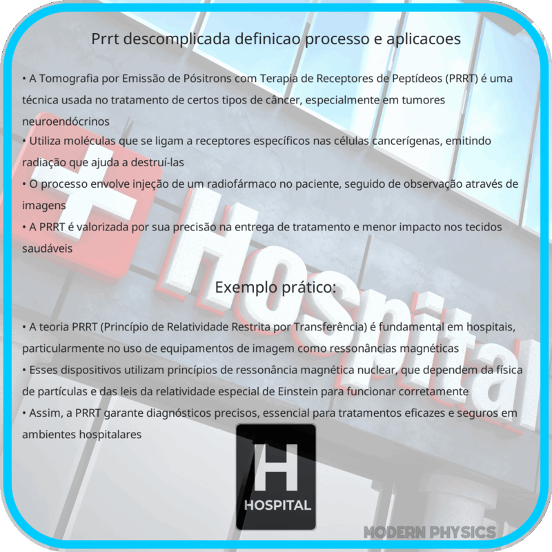 PRRT Descomplicada | Definição, Processo e Aplicações