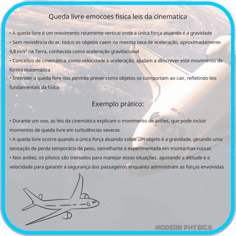 Queda Livre | Emoções, Física & Leis da Cinemática