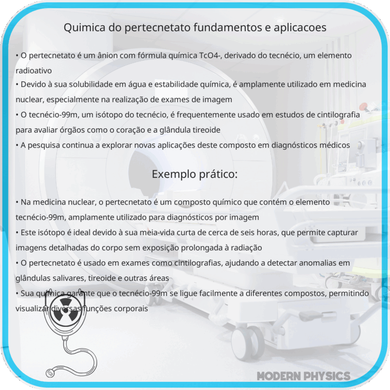 Química do Pertecnetato | Fundamentos e Aplicações
